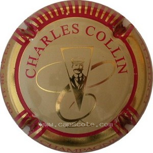 capsule champagne Collin Charles Série 04 Téléphone sur contour avec stries