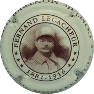 capsule champagne Comte de Monperthuis Série 3 Fernand Lecacheur