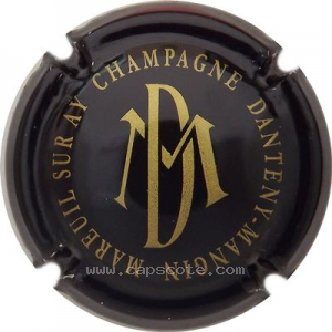 capsule champagne Danteny-Mangin  Série 2 - Initiale DM