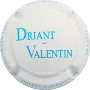 capsule champagne Driant - Valentin Série 20 Nom horizontal