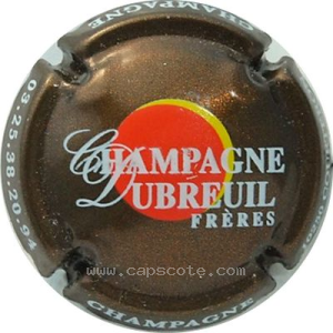 capsule champagne Dubreuil Frères Série 01 - Nom horizontal