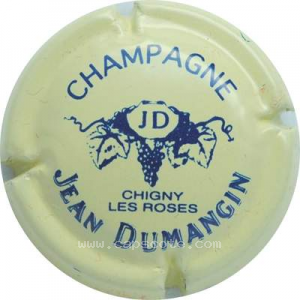 capsule champagne Dumangin Jean  Série 1 - Initiales, vigne