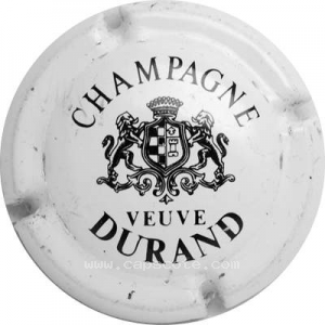 capsule champagne Durand Veuve Série 1 - Blanc et noir
