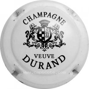 capsule champagne Durand Veuve Série 1 - Blanc et noir