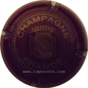 capsule champagne Duval-Leroy  Série 03 - Ecusson, initiale de chaque coté
