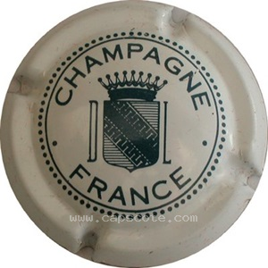capsule champagne Duval-Leroy  Série 03 - Ecusson, initiale de chaque coté