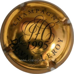 capsule champagne Duval-Leroy  Série 07 - Lettres fantaisies au centre