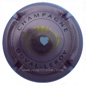 capsule champagne Duval-Leroy  Série 12 - Double Coeur en petit