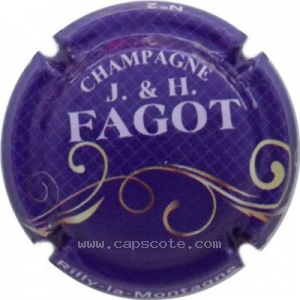 capsule champagne Fagot Joseph & Hubert  2 - Nom au dessus de la rosace (6)