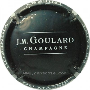 capsule champagne Goulard J. M.  Série 3 - Nom horizontal