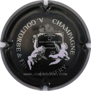 capsule champagne Goutorbe A.  Série 01 Angelot, Damery, nom circulaire