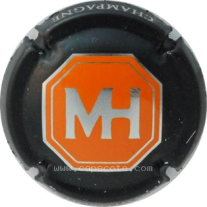 capsule champagne Hostomme M 12 - MH encadré