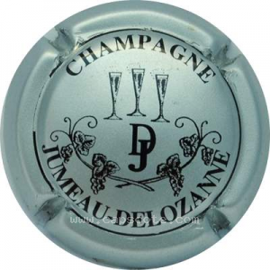 capsule champagne Jumeau-Delozanne Série 1 - 3 coupes, petit champagne