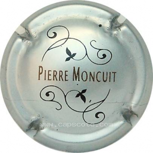 capsule champagne Moncuit Pierre Nom horizontal