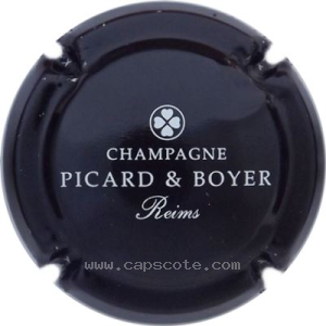 capsule champagne Picard & Boyer Nom horizontal
