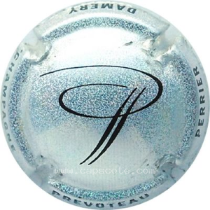 capsule champagne Prevoteau-Perrier Initiales, nom sur contour
