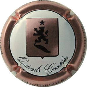 capsule champagne Quatresols-Gauthier Ecusson, nom en bas