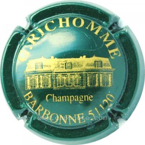 9. contour bordeaux la renaudière Capsule de champagne RICHOMME G 