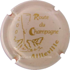 capsule champagne Route du Champagne 2002