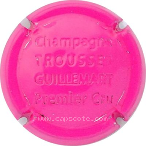 capsule champagne Trousset - Guillemart Estampée