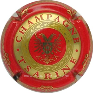 capsule champagne Tsarine Liseret sur contour