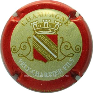 capsule champagne Vely Chartier Fils Série 01 Grand écusson