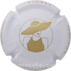 capsule champagne  1- Femme au chapeau 
