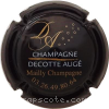 capsule champagne  1- Initiales fantaisies en haut 