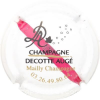 capsule champagne  2- Initiales fantaisies en haut 