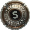 capsule champagne  3 - Initiale au centre, Nom circulaire, N° tél sur la jupe 