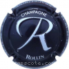 capsule champagne  4- Estampée, initiale et nom circulaire 