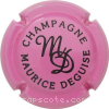 capsule champagne  4- Initiale MD, Nom en Majuscules 
