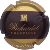 capsule champagne  4- Nom fantaisie, petite Initiale, barre horizontale 