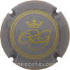 capsule champagne  5- Initiales RG 