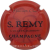 capsule champagne  8- Nom horizontal, Initiales en arrière plan 