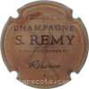 capsule champagne  9- Nom horizontal, Cuvée, Initiales en arrière plan 