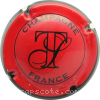 capsule champagne 07 Grandes initiales enlacées 