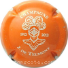 capsule champagne 1912 - 2012, nom circulaire 