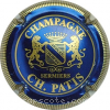capsule champagne 3 - Ecusson, grand visuel, striée 