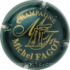 capsule champagne Double initiale MF 