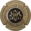 capsule champagne Ecusson avec initiales, fondé en 1808 