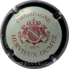 capsule champagne Ecusson, fond gris-crème 