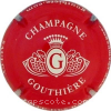 capsule champagne Ecusson, Gouthiere en bas 
