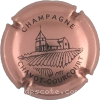 capsule champagne Eglise, dessin grossier 