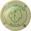 capsule champagne Feuille de vigne 