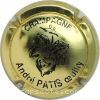 capsule champagne Feuille de vigne, initiales 