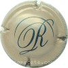 capsule champagne Grand R, arc de cercle au dessus 