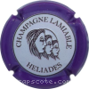 capsule champagne Héliades, Nom en haut 