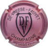 capsule champagne Initiales DFV 