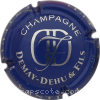 capsule champagne Initiales fantaisies au centre 